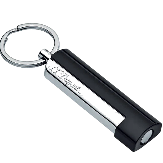 S.T. Dupont Paris Maxijet Black & Chrome Cigar Punch