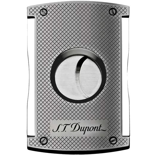 S.T. Dupont Paris Maxijet Chequered Chrome Cigar Cutter