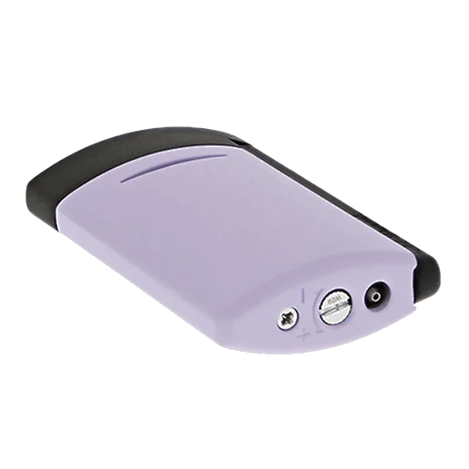 S.T. Dupont Paris Minijet Matte Black & Lilac Lighter - Image 3