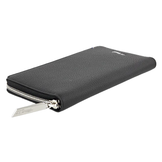 S.T. Dupont Paris Neo Capsule Grained Leather Wallet Zip Around - Image 4