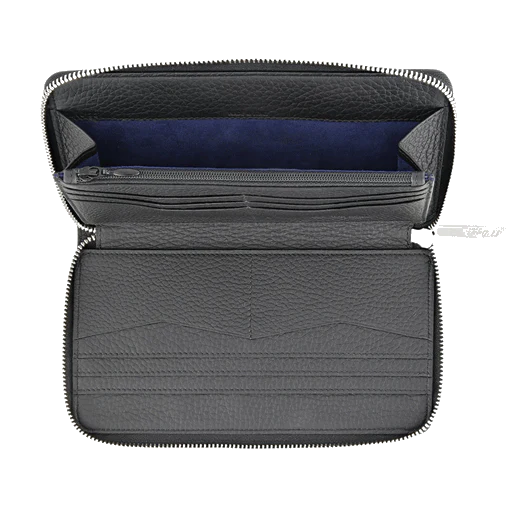 S.T. Dupont Paris Neo Capsule Grained Leather Wallet Zip Around - Image 5