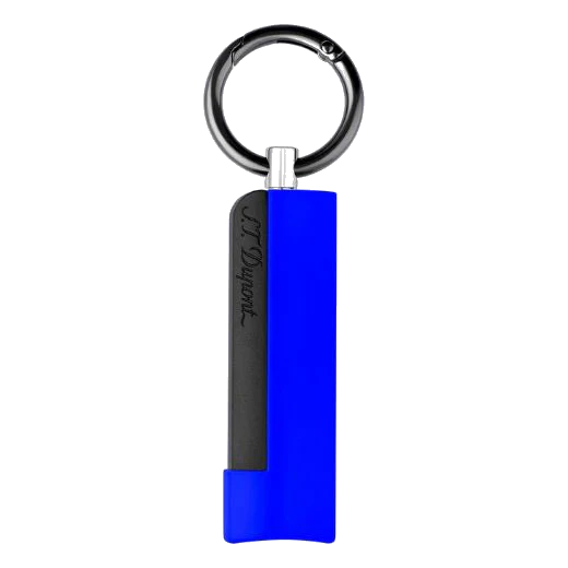 S.T. Dupont Paris Neon Blue Cigar Cutter Keyring