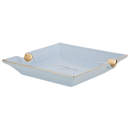 S.T. Dupont Paris Pastel Blue Spring Series Small Ashtray - Image 2