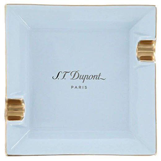 S.T. Dupont Paris Pastel Blue Spring Series Small Ashtray - Image 3