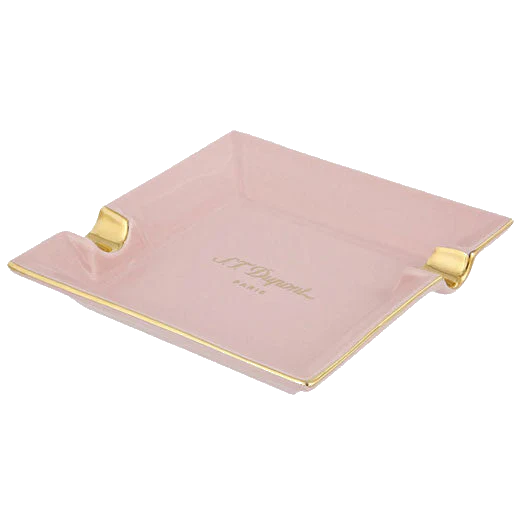 S.T. Dupont Paris Pastel Pink Spring Series Small Ashtray