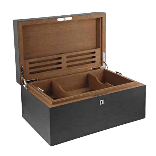 S.T. Dupont Paris Prestige Humidor Black 135 Cigars