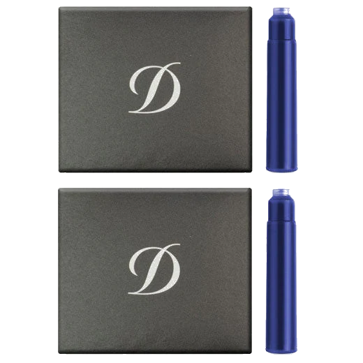 S.T. Dupont Paris Royal Blue Ink Cartridges