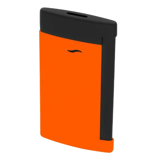 S.T. Dupont Paris Slim 7 Neon Orange Lighter - Image 3