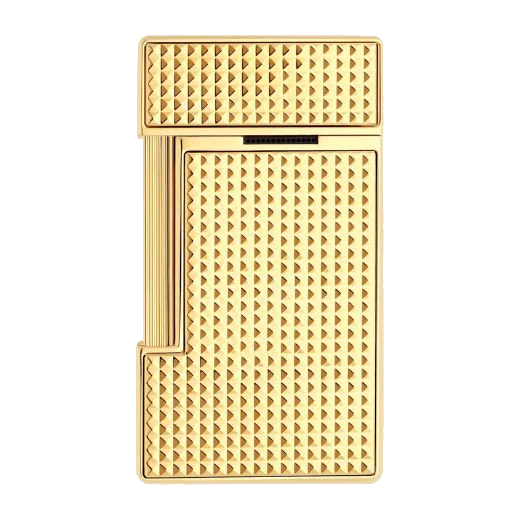 S.T. Dupont Paris Slimmy Gold Diamond-Point Lighter - Image 3