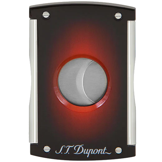S.T. Dupont Paris Sunburst Red Maxijet Cigar Cutter