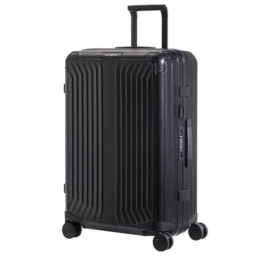 Samsonite Lite-Box Alu Black Spinner Suitcase, 69 cm - Image 4