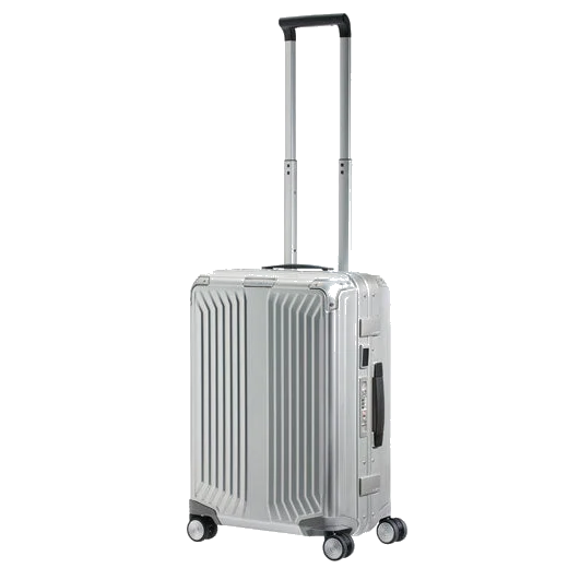 Samsonite Lite-Box Alu Spinner Silver Carry On Case, 55 cm - Image 5