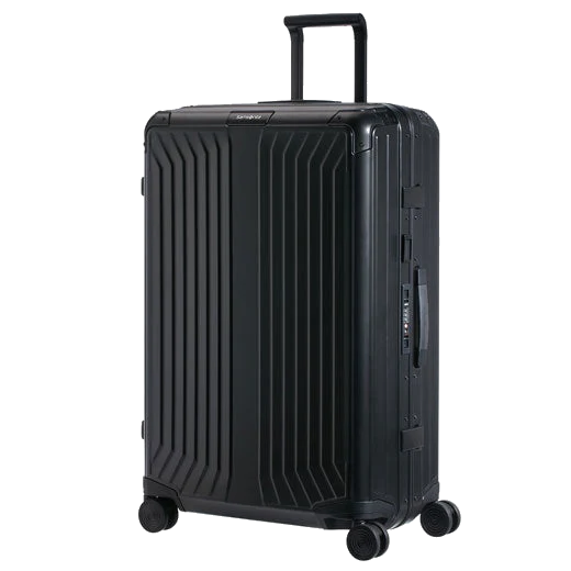 Samsonite Lite-Box Alu Spinner Suitcase, Black 76 cm - Image 4