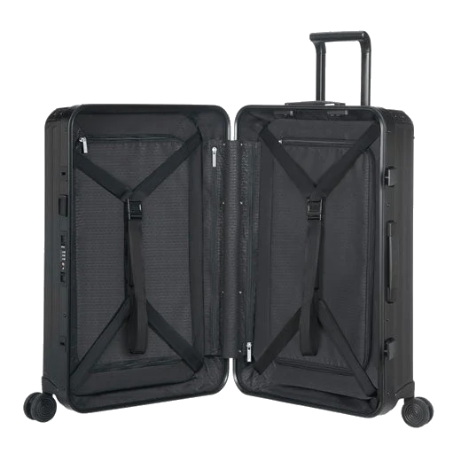 Samsonite Lite-Box Alu Spinner Suitcase, Black 76 cm - Image 5