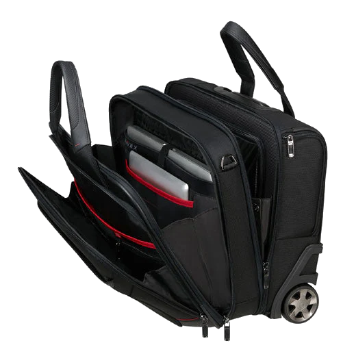 Samsonite Pro-DLX 6 Laptop Bag with Rolling Wheels - Image 6