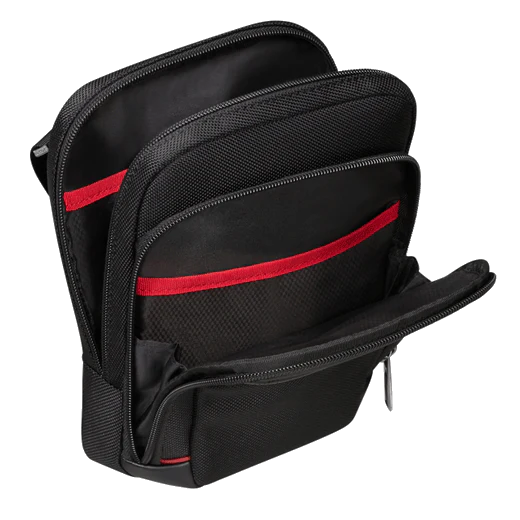 Samsonite Pro-DLX 6 Small Crossbody Bag Black Nylon - Image 5