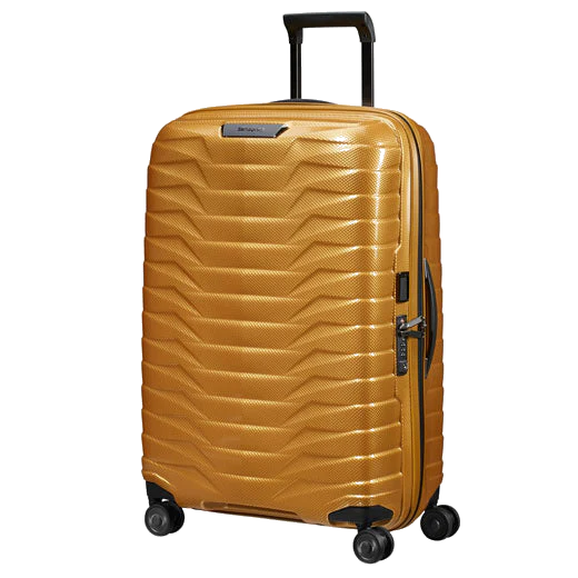 Samsonite Proxis Honey Gold Spinner Suitcase, 69 cm - Image 3