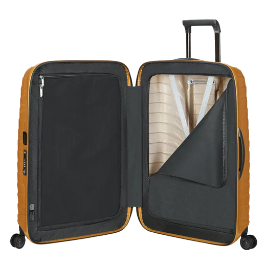 Samsonite Proxis Honey Gold Spinner Suitcase, 69 cm - Image 5