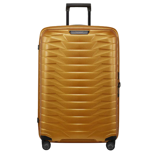 Samsonite Proxis Honey Gold Spinner Suitcase, 75 cm