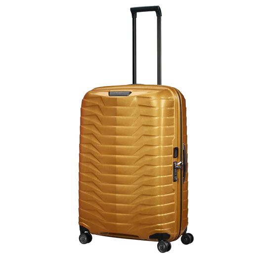 Samsonite Proxis Honey Gold Spinner Suitcase, 75 cm - Image 3