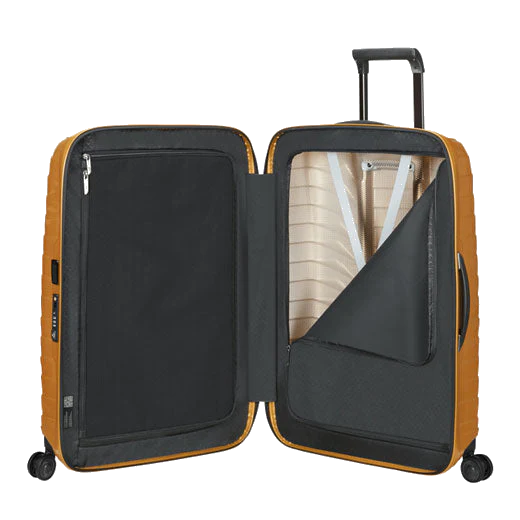 Samsonite Proxis Honey Gold Spinner Suitcase, 75 cm - Image 4