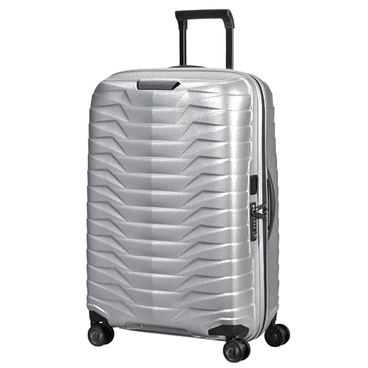 Samsonite Proxis Silver Spinner Suitcase, 69 cm - Image 3