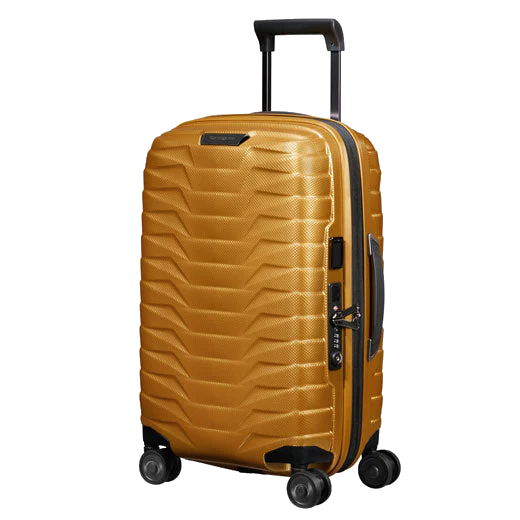 Samsonite Proxis Spinner Expandable Carry On, Honey Gold 55 cm - Image 2