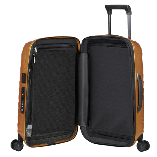 Samsonite Proxis Spinner Expandable Carry On, Honey Gold 55 cm - Image 5