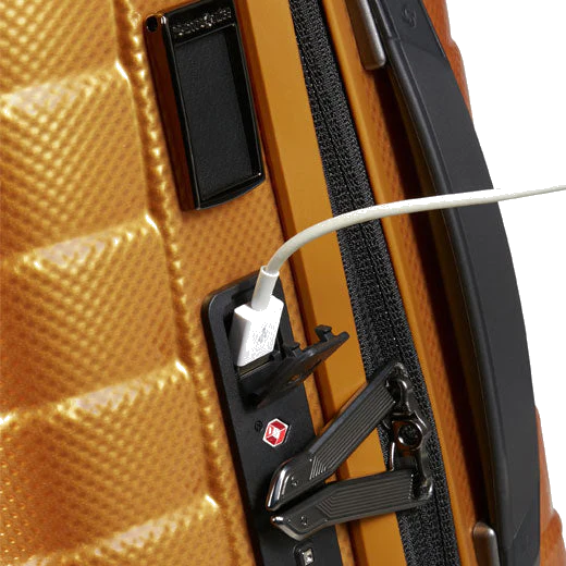 Samsonite Proxis Spinner Expandable Carry On, Honey Gold 55 cm - Image 6