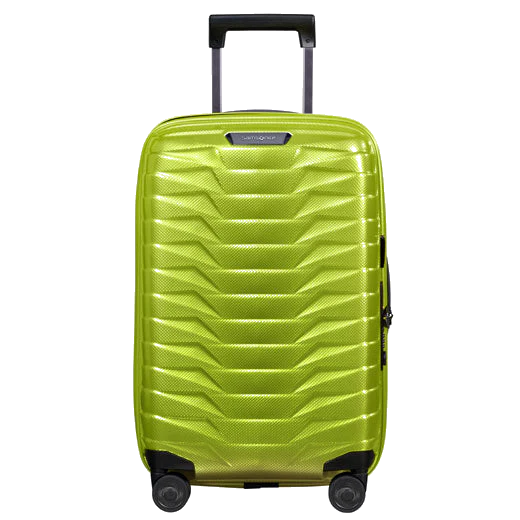 Samsonite Proxis Spinner Expandable Carry On, Lime 55 cm