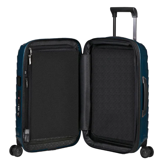 Samsonite Proxis Spinner Expandable Carry On, Petrol Blue 55 cm - Image 6