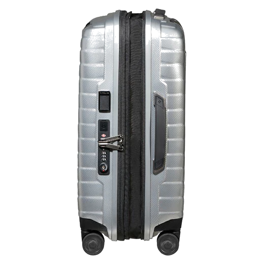 Samsonite Proxis Spinner Expandable Carry On, Silver 55 cm - Image 5