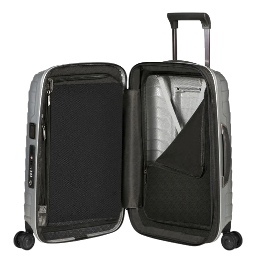 Samsonite Proxis Spinner Expandable Carry On, Silver 55 cm - Image 6
