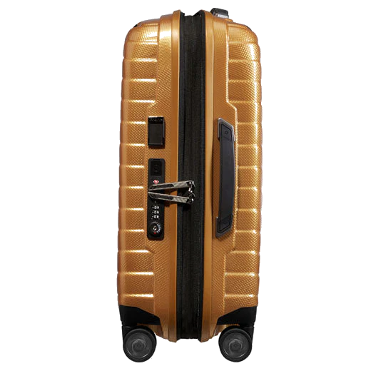 Samsonite Proxis Spinner Expandable Honey Gold Carry On Case, 55 cm - Image 3