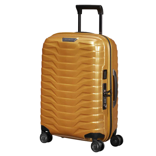 Samsonite Proxis Spinner Expandable Honey Gold Carry On Case, 55 cm - Image 4