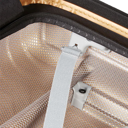 Samsonite Proxis Spinner Expandable Honey Gold Carry On Case, 55 cm - Image 7
