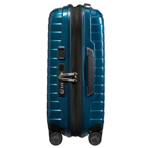 Samsonite Proxis Spinner Expandable Petrol Blue Carry On Case, 55 cm - Image 3