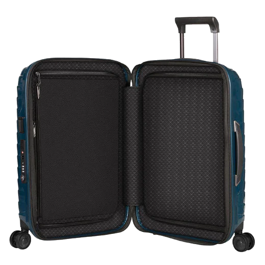 Samsonite Proxis Spinner Expandable Petrol Blue Carry On Case, 55 cm - Image 5