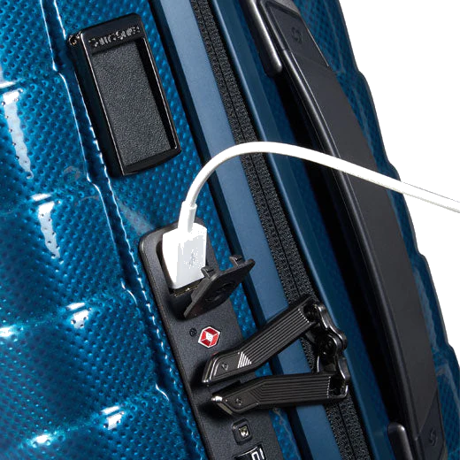 Samsonite Proxis Spinner Expandable Petrol Blue Carry On Case, 55 cm - Image 8