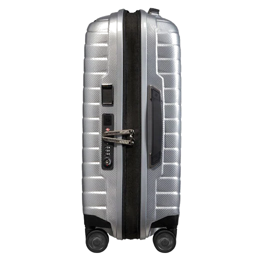 Samsonite Proxis Spinner Expandable Silver Carry On Case, 55 cm - Image 3