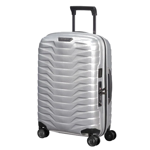 Samsonite Proxis Spinner Expandable Silver Carry On Case, 55 cm - Image 4