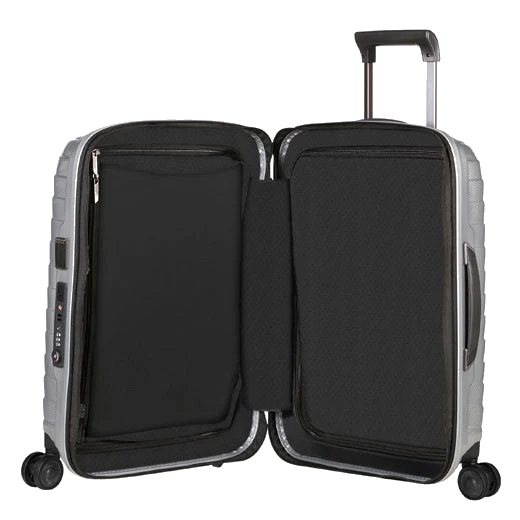 Samsonite Proxis Spinner Expandable Silver Carry On Case, 55 cm - Image 5