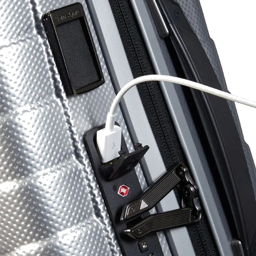 Samsonite Proxis Spinner Expandable Silver Carry On Case, 55 cm - Image 8