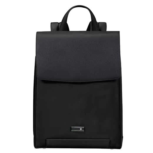 Samsonite Zalia 3.0 Black Backpack with Flap 14.1"