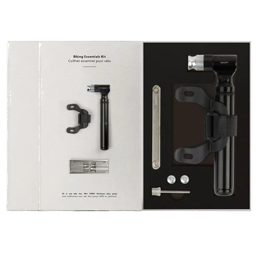 Society Paris Stainless Steel Black Biking Essentials Kit - Image 3