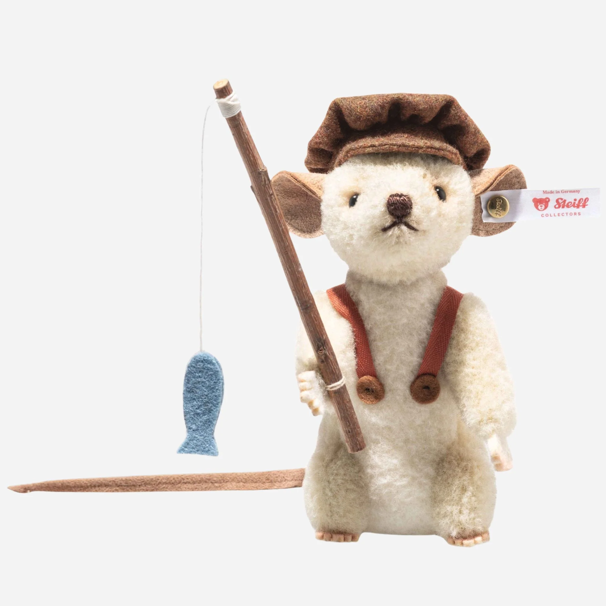 Steiff 12 cm Limited Edition Beige Huckleberry Finn Mouse