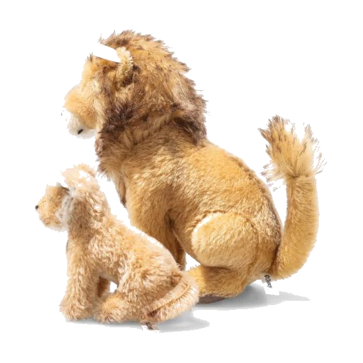 Steiff Disney Lion King Mufasa and Simba, 30th Anniversary - Image 2