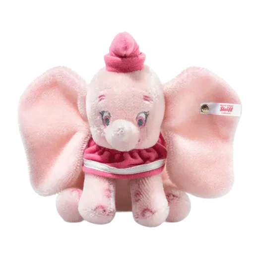 Steiff Disney's Dumbo Soft Plush Toy, Pink