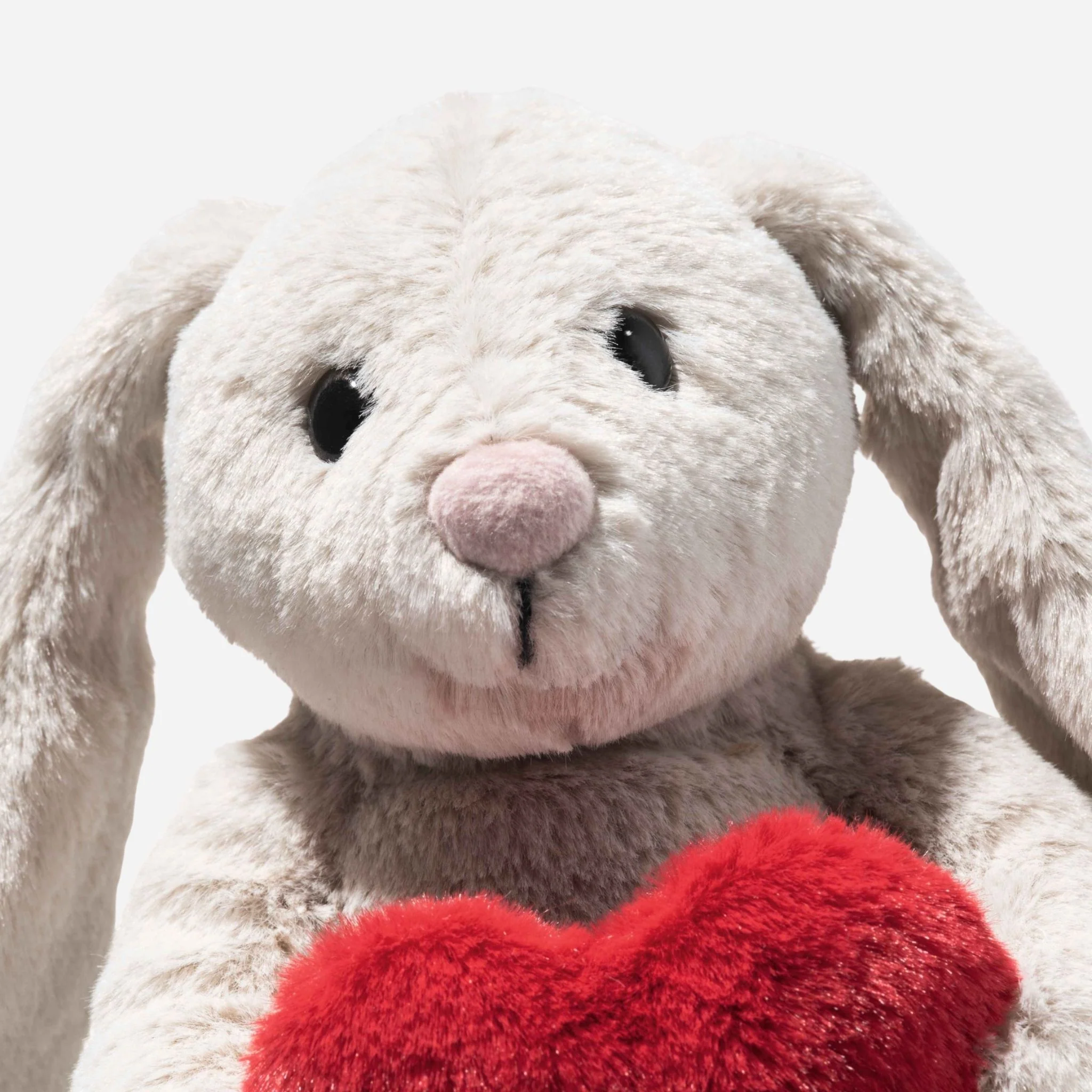 Steiff Hoppie Love Grey Rabbit 16 cm - Image 3