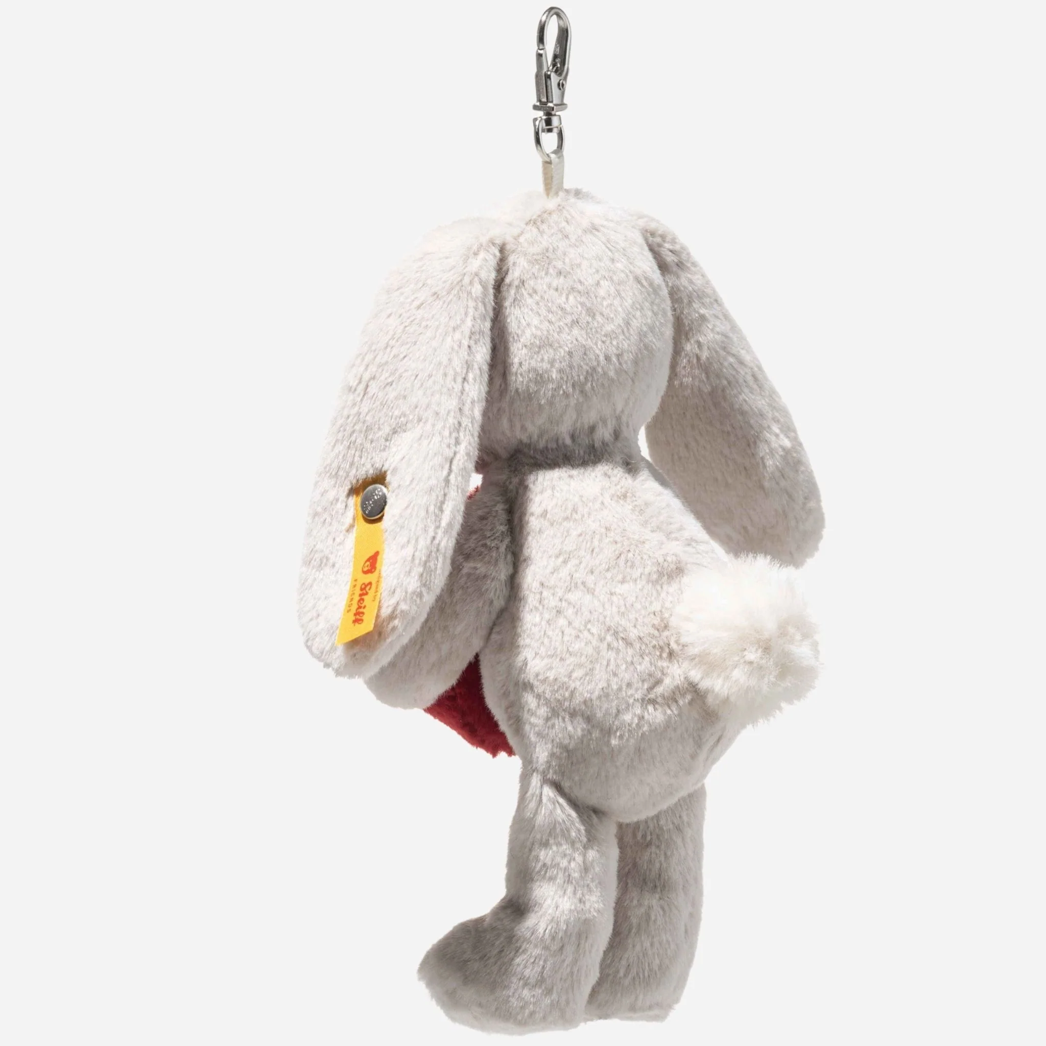 Steiff Hoppie Love Grey Rabbit Pendant 15 cm - Image 2